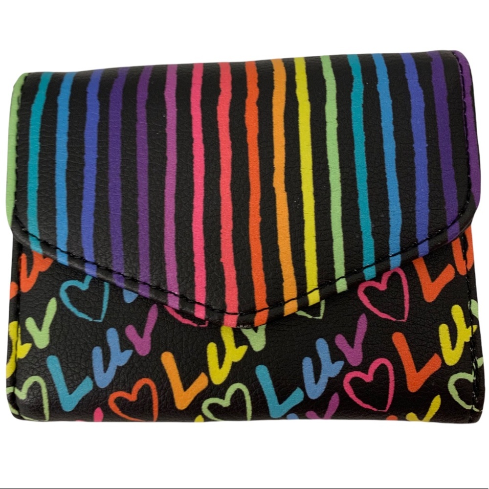 New! Luv Betsey raindbow wallet